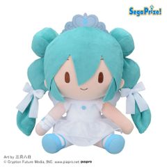 雪ミクふわふわぬいぐるみ 2013 初音ミク - メルカリ
