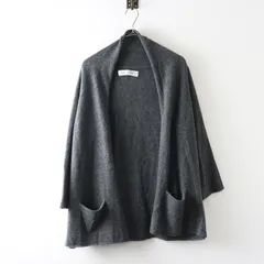ヴェリテクール Veritecoeur VCK-192 カシミア100% カーディガン F グレー┃羽織り 前開き【2400014903898】のサムネイル