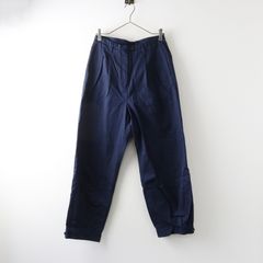 麻100%✨ARMEN ワンタックリネンパンツ ヘリンボーン ユニセックス 