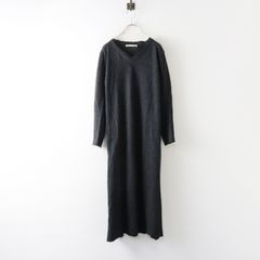 エヴァムエヴァ evam eva コットンシルク バックギャザー ワンピース