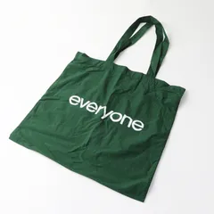 エブリワン everyone ナイロンロゴトートバッグ M＼グリーン【2400014970357】のサムネイル