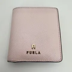 FURLA フルラ CAMELIA S カメリア 二つ折り財布 コンパクトウォレット ミニ財布 ピンク系 バイカラー 箱・保存袋付き