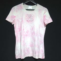 CHANEL 半袖 Tシャツ 42 ピンクストライプ - メルカリ