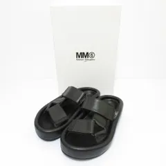 未使用 24SS MM6 エムエムシックス メゾンマルジェラ プラットフォーム サンダル S59WP0206 サイズ37 23.5cm～24cm相当 ブラック  レディース 古着 中古 USEDのサムネイル