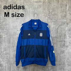 Y-778】adidas アディダス M相当 アルゼンチン代表 トラックジャケット
