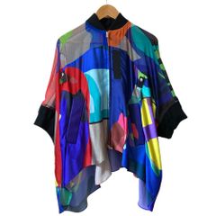 sacai x KAWS コラボ 21SS カモフラージュ シアー ブルゾン - メルカリ