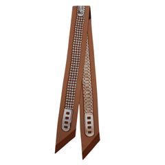 エルメス】ツイリー トレゾール ドゥ メドール リボン スカーフ 黒