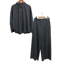 美品 25AW theory luxe セオリーリュクス SUAVE SAXONY KALLEN SHIRT 