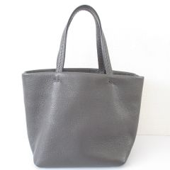 美品】ヒロフ フォルトゥーナ レザートートバッグ L 現行品 グレー 