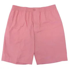 極美品▲HERMES エルメス 20SS コットン100％ 無地 ハーフパンツ ショートパンツ ピンク 44 ハンガー付き イタリア製 正規品 メンズのサムネイル