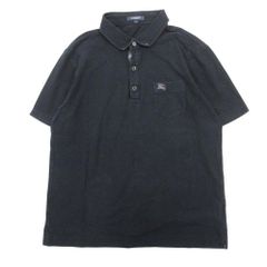 BURBERRY LONDON ポロシャツ ネイビー Mサイズ - メルカリ