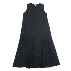 美品✨セオリーリュクス リネン ノースリーブ ロング ワンピース L