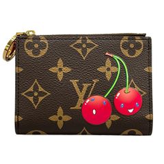 ヴィトン×村上隆 LV×TM ポルトフォイユリサ レザー コンパクト