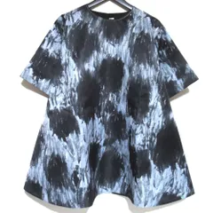 美品 24AW MARNI マルニ ダッチェスサテン ショートスリーブ ミニドレス ワンピース サイズ36 ブルーグレー×ブラック レディース 古着 中古 USEDのサムネイル
