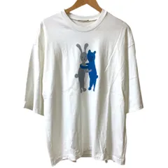 美品 25SS mina perhonen ミナペルホネン calin シーアイランドコットン ハーフスリーブカットソー ads8967 XLサイズ ホワイト レディース 古着 中古 USEDのサムネイル