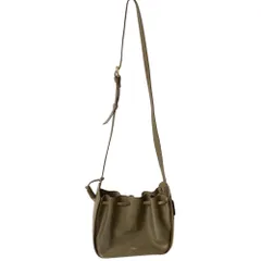 美品 A.P.C. アーペーセー SAC COURTNEY SMALL コートニー レザー ショルダーバッグ ブラウン レディース 古着 中古 USED