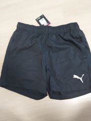 美品✨PUMA プーマ ショートパンツ トレーニング 黒 ブラック×ピンク S