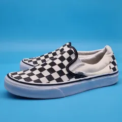 VANS チェッカーボード レディース スリッポン 240