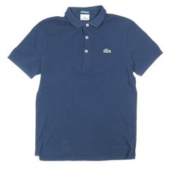 美品 LACOSTE ラコステ L1212 ビッグクロック ポロシャツ 紺 XS - メルカリ