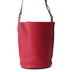 Loewe アシンメトリック クロスボディ バッグ レッド ショルダー 赤 