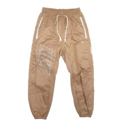 美品 NIKE ナイキ DQ6189-258 Therma-FIT ジョガーパンツ ジャージ 裏フリース ロゴプリント M キャメルブラウン メンズ 古着 中古 USED