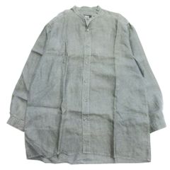 ヴィンテージ90s FLAX 半袖リネンシャツ麻100%リトアニア製50s60s