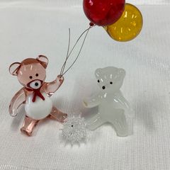 イタリア DOLFI 社 木彫り人形 クリスタルハンドベル 2個セット - メルカリ