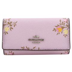 コーチ COACH キーケース 23519 SVMXQ ピンク フローラル 花柄 - メルカリ