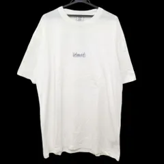 良品 VETEMENTS ヴェトモン ロゴプリント クルーネック 半袖 オーバーサイズ Tシャツ カットソー ホワイト メンズ レディース 古着 中古 USEDのサムネイル