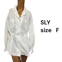 No.409 (♡)SLY  ウエスト細身え シャツ  y2k  平成のサムネイル