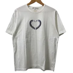 美品 AD2023 JUNYA WATANABE COMME des GARCONS ジュンヤワタナベ コムデギャルソン ABEL EMMANUEL Tシャツ サイズM ホワイト レディース 古着 中古 USEDのサムネイル
