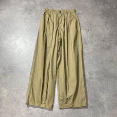 conte ラップチノテーパードワイドパンツ 逸見えみり リネン混