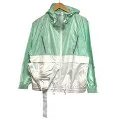 美品 アディダス by ステラマッカートニー Sports Hooded Zipper Frozen Green Jacket ジャケット HD9129 サイズS グリーン レディース 古着 中古 USEDのサムネイル
