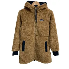 美品 Patagonia パタゴニア ダスティ メサ パーカー ボア フリース ジャケット 25115FA19 ブラウン レディース 古着 中古 USEDのサムネイル