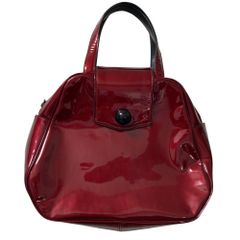 tricot COMME des GARCONS エナメルボストンバッグ 赤 - メルカリ