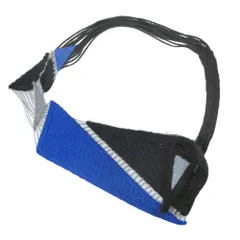 新品同様 ISSEY MIYAKE イッセイミヤケ ニット ネックレス チョーカー アクセサリー 小物 青 ブルー 黒 ブラック レディース 古着 中古 USEDのサムネイル