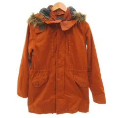 ニーキューイチニーキューゴーオム 291295＝HOMME ダウンジャケット 2 オレンジ フード付き フェイクファー付き /TQ ■GY74のサムネイル