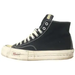 VISVIM (ヴィスヴィム) SKAGWAY HI G.PATTEN ユーズド加工 キャンバス ハイカットスニーカー ブラック US9のサムネイル