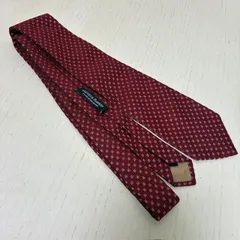 ギーブス＆ホークスGIEVES & HAWKES ネクタイ シルク 英国製 ハンドメイド ボルドーのサムネイル
