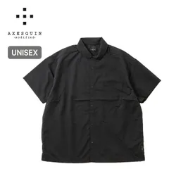 【新品】AXESQUIN modified アクシーズクインモディファイド ヘリウムS/Sシャツ 321093 ブラックのサムネイル
