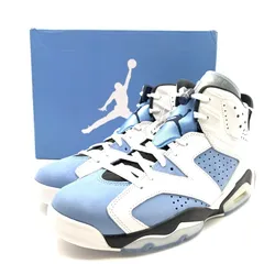 【中古美品】 NIKE ナイキ CT8529-410 AIR JORDAN 6 UNC スニーカー 靴 【160-260429-ts-11-otoh】