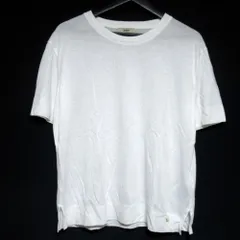 美品 24SS HERNO ヘルノ 半袖 ニット カットソー サイズ46 ホワイト レディース 古着 中古 USEDのサムネイル