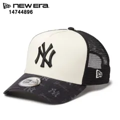 NEW ERA ニューエラ 14744896 9FORTY A-Frame トラッカー MLB Jacquard ニューヨーク・ヤンキース ブラック【ニューエラ ニューエラキャップ ユニセックス メッシュキャップ スナップバック カーブドバイザー MLB 新品