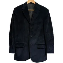 美品 VALENTINO ヴァレンティノ コーデュロイ テーラードジャケット サイズ46 ブラック メンズ 古着 中古 USEDのサムネイル