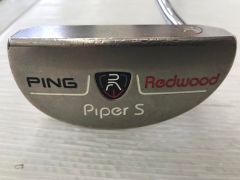 PING レッドウッド パイパーS パター 高級削り出しゴルフ クラブ33