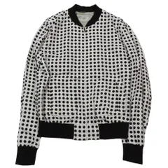 未使用 DOLCE&GABBANA ドルチェアンドガッバーナ ドット ブルゾン ジャケット ジップアップ 52 オフホワイト ブラウン メンズ 古着 中古 USEDのサムネイル