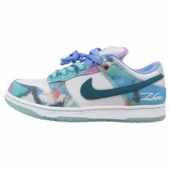 未使用 NIKE SB ナイキエスビー × FUTURA DUNK LOW OG QS ローカット スニーカー シューズ 27.0 HF6061-400 ブルー メンズ 古着 中古 USED