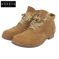 VISVIM　ビズビム　スエード BRIGADIER BOOTS MID-FOLK シューズ メンズ キャメル 10.5　10.5のサムネイル