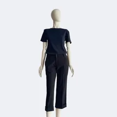 ⭐︎ COMME CA ISM コムサイズム クロップドパンツ レディース パンツのサムネイル