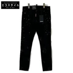 DSQUARED2　ディースクエアード　S79LA0071  ICON Black Milky Wash Skater Jeans　44のサムネイル